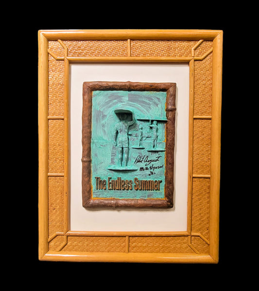 Rare Endless Summer Sculpture by Dave C Reynolds Signed by Robert August and Mike Hynson