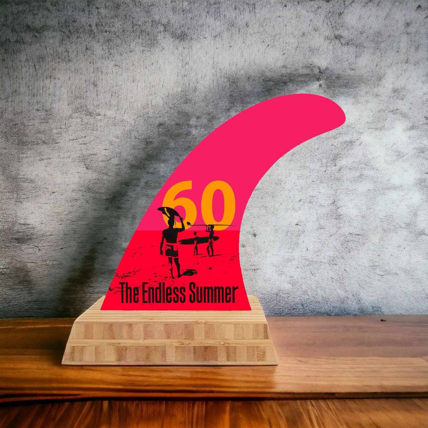 Endless Summer 60th Anniversary Surfboard Fin Keepsake