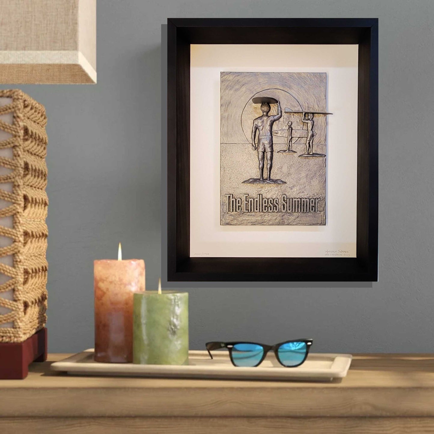 The Endless Summer Framed Sculpture Art by Dave C Reynolds