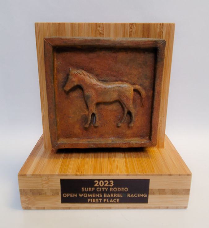 Korral King Equestrian Trophy Award by Dave C Reynolds