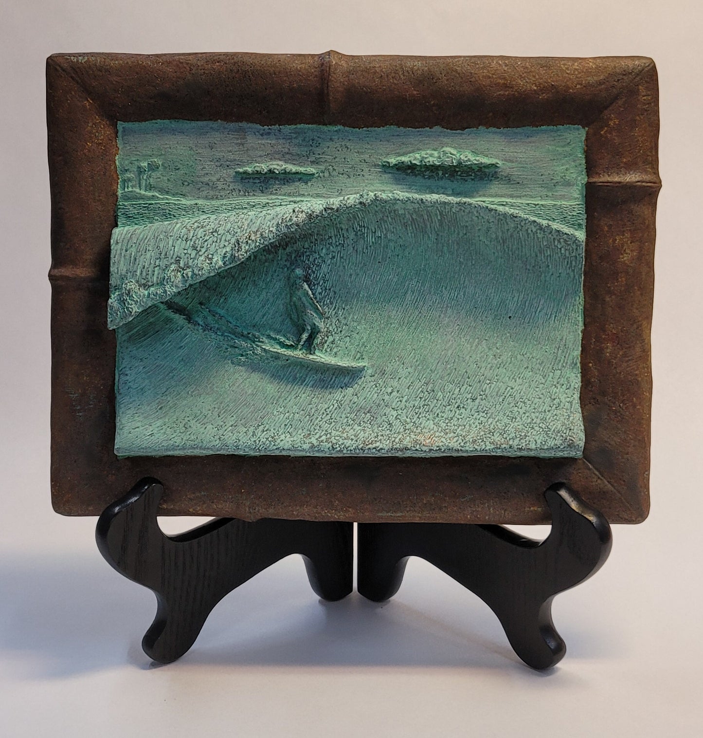 Mentawai Dreams Surf Sculpture by Dave C Reynolds