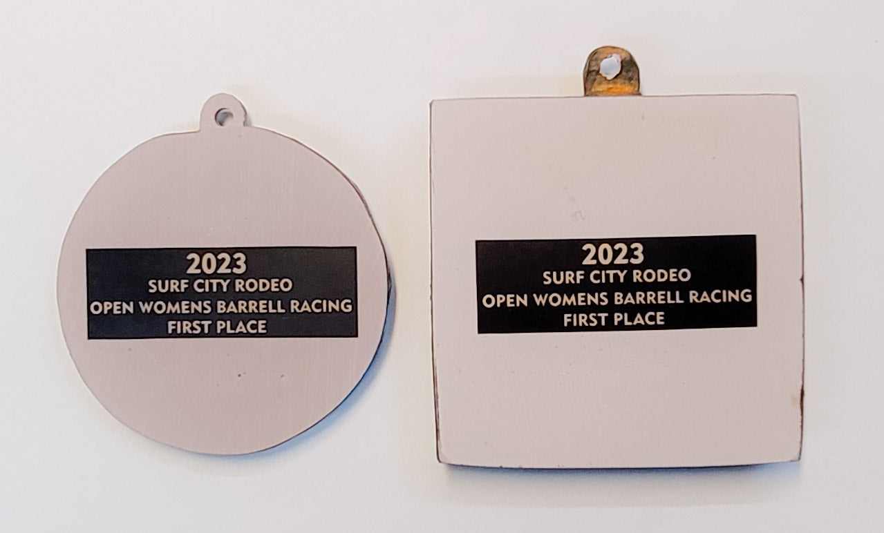 Horse Korral Medal by Dave C Reynolds