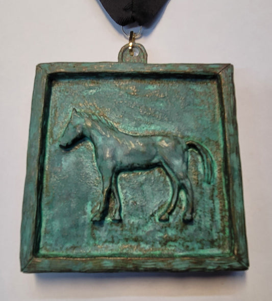 Horse Korral Medal by Dave C Reynolds
