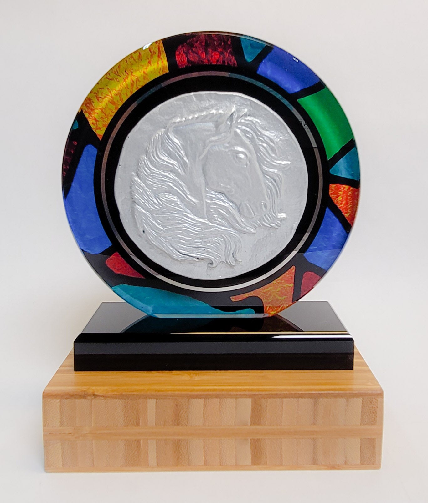 Tiffany Horse Equestrian Award Trophy Art by Dave C Reynolds