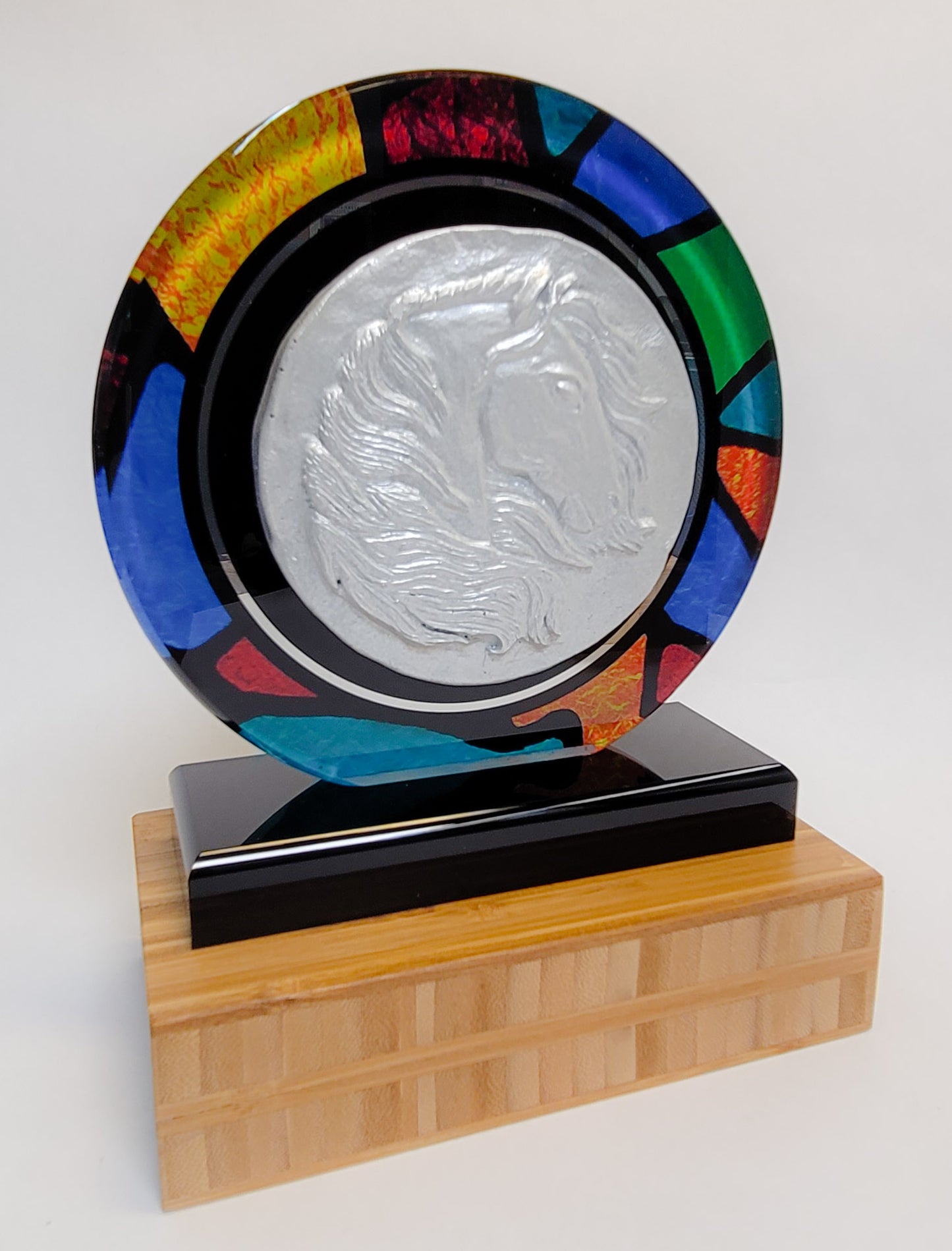 Tiffany Horse Equestrian Award Trophy Art by Dave C Reynolds