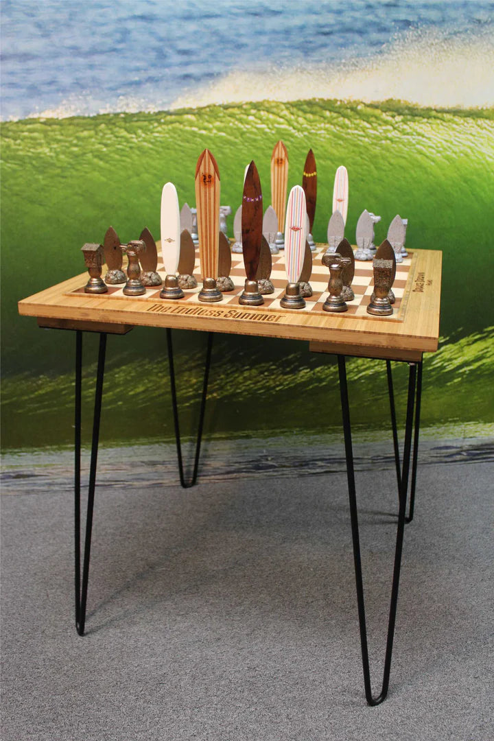 60th Anniversary Endless Summer Chess Set by Dave C Reynolds