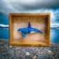 Inuit Orca Framed Sculpture Collab by Dave C Reynolds and Sam Bernal