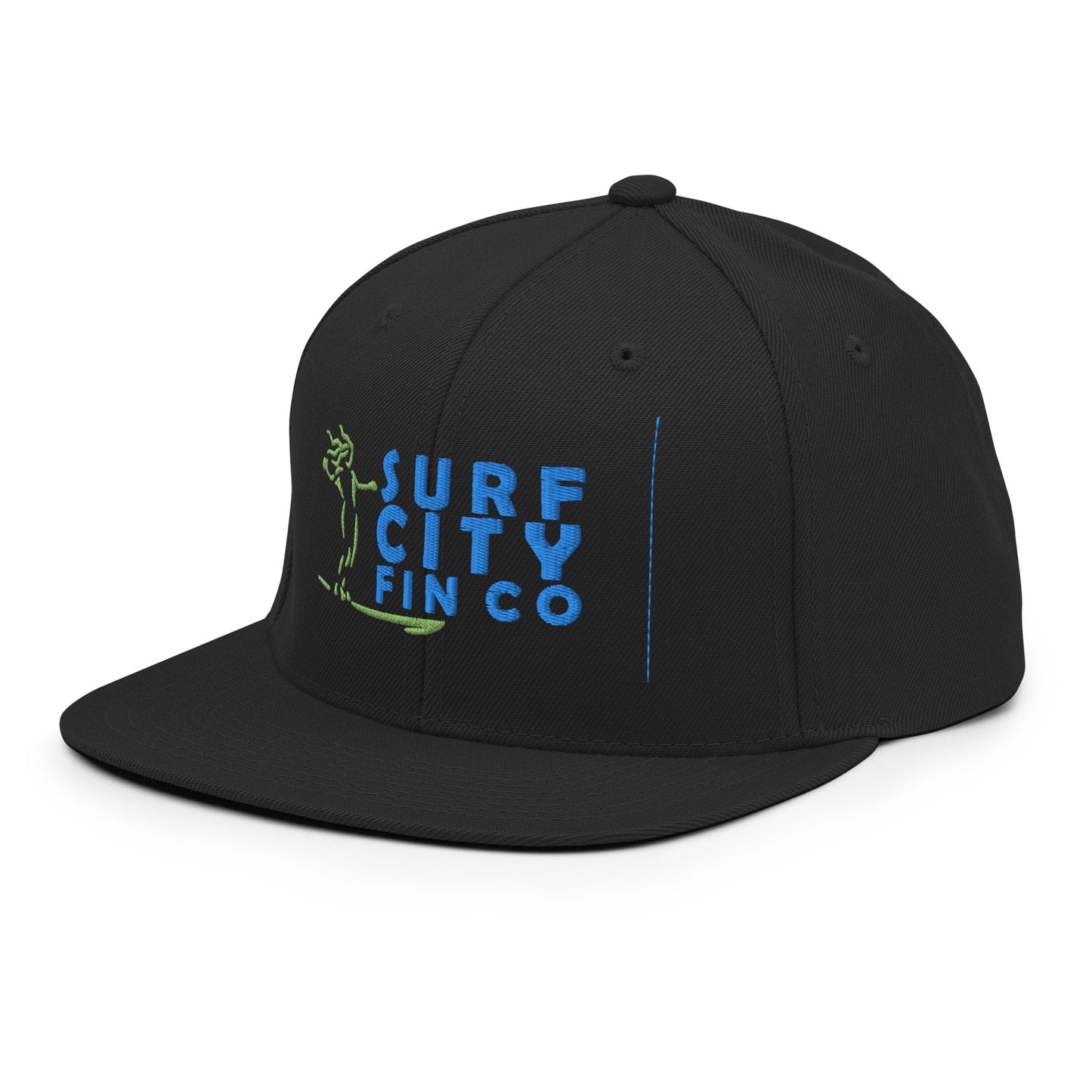 Surf City Fin Co Snapback Hat