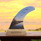 Bolsa Chica Wetlands Surfboard Fin Art by Surf City Fin Co