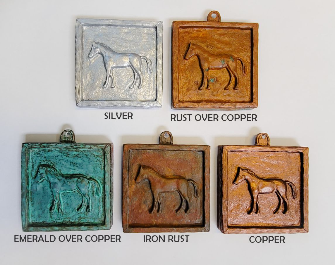 Wildfire Horse Plaque - Equestrian Award Plaque by Dave C Reynolds